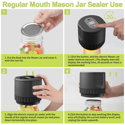 SealStar Pro™: Ultimate Jar Sealing Kit