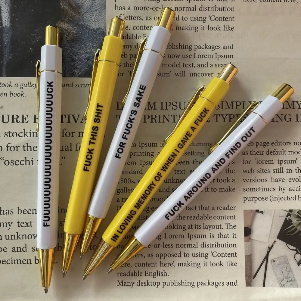 EdgyInk™ Humorous Pen Sets - Best Gifts for All