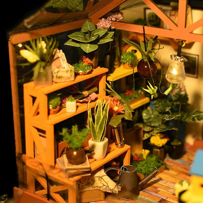 Nature's Nook™ Greenhouse Inspired Miniature Dollhouse - Best Gifts for All