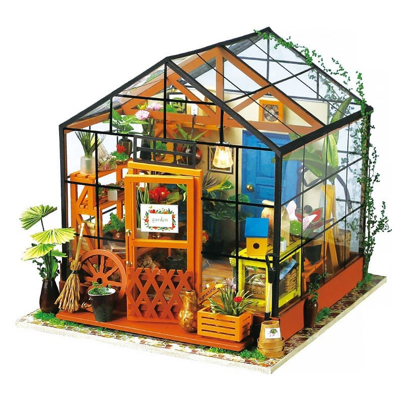 Nature's Nook™ Greenhouse Inspired Miniature Dollhouse - Best Gifts for All