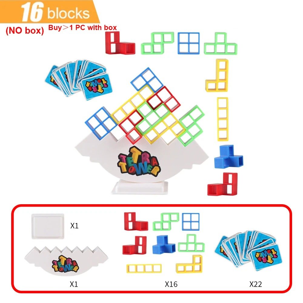 Tetra Tower Stacking Game - Best Gifts for All